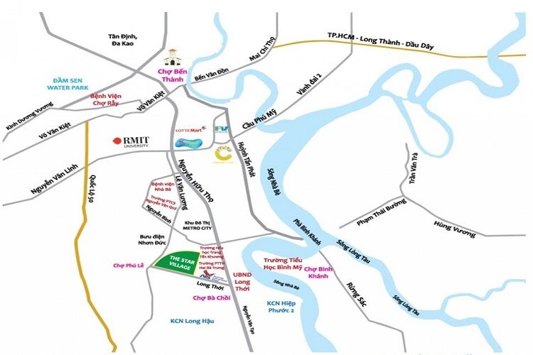 Vị trí giữ vai trò chiến lược trong tổng thể phát triển khu Nam TP.HCM