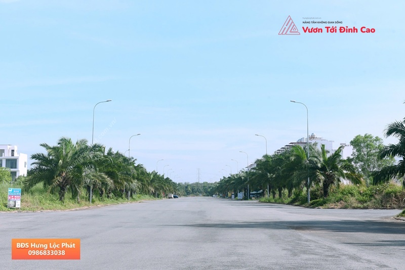 Các đường nội bộ có lộ giới từ 12m đến 40m