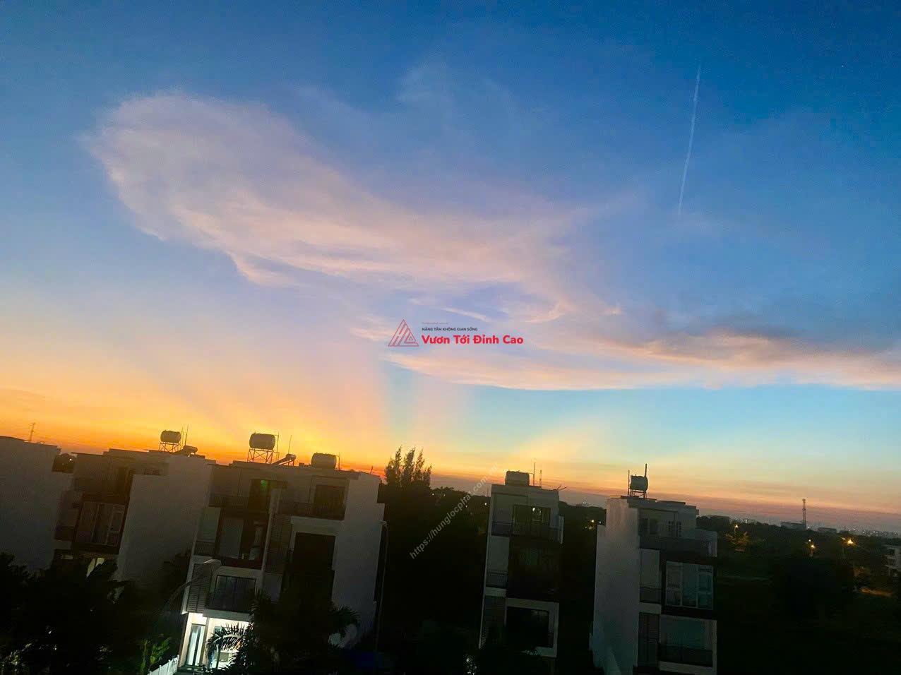 Thực tế cảnh quan khu dân cư The Star Village lúc 5 giờ 20 sáng